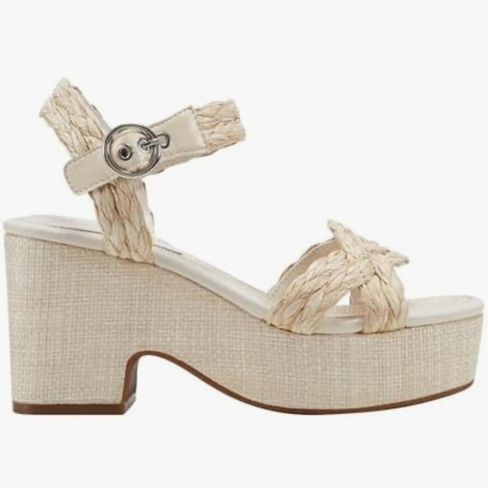 New Bandolino  Sabinna Platform Sandal size 6 - Picture 2 of 6